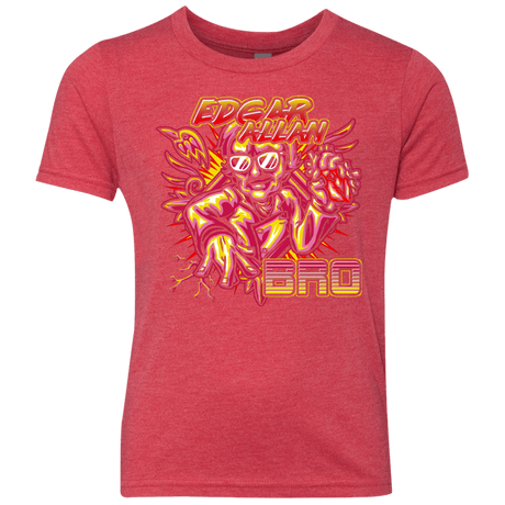T-Shirts Vintage Red / YXS Edgar Allan Bro Youth Triblend T-Shirt