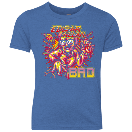 T-Shirts Vintage Royal / YXS Edgar Allan Bro Youth Triblend T-Shirt