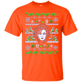 T-Shirts Orange / Small Edward Scissorhands ugly sweater T-Shirt