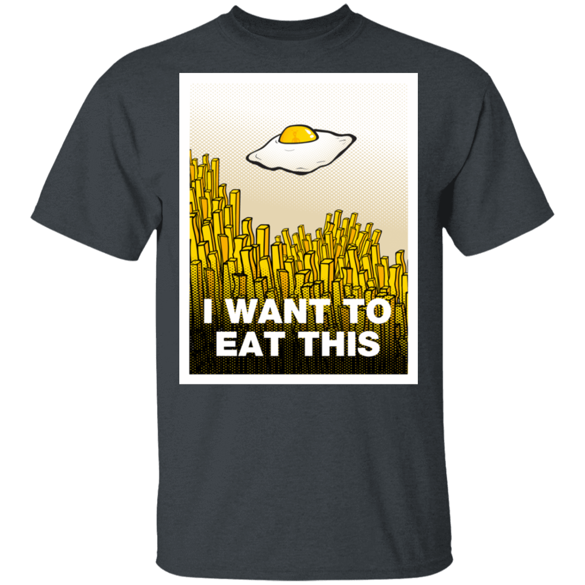 T-Shirts Dark Heather / S Egg Files T-Shirt