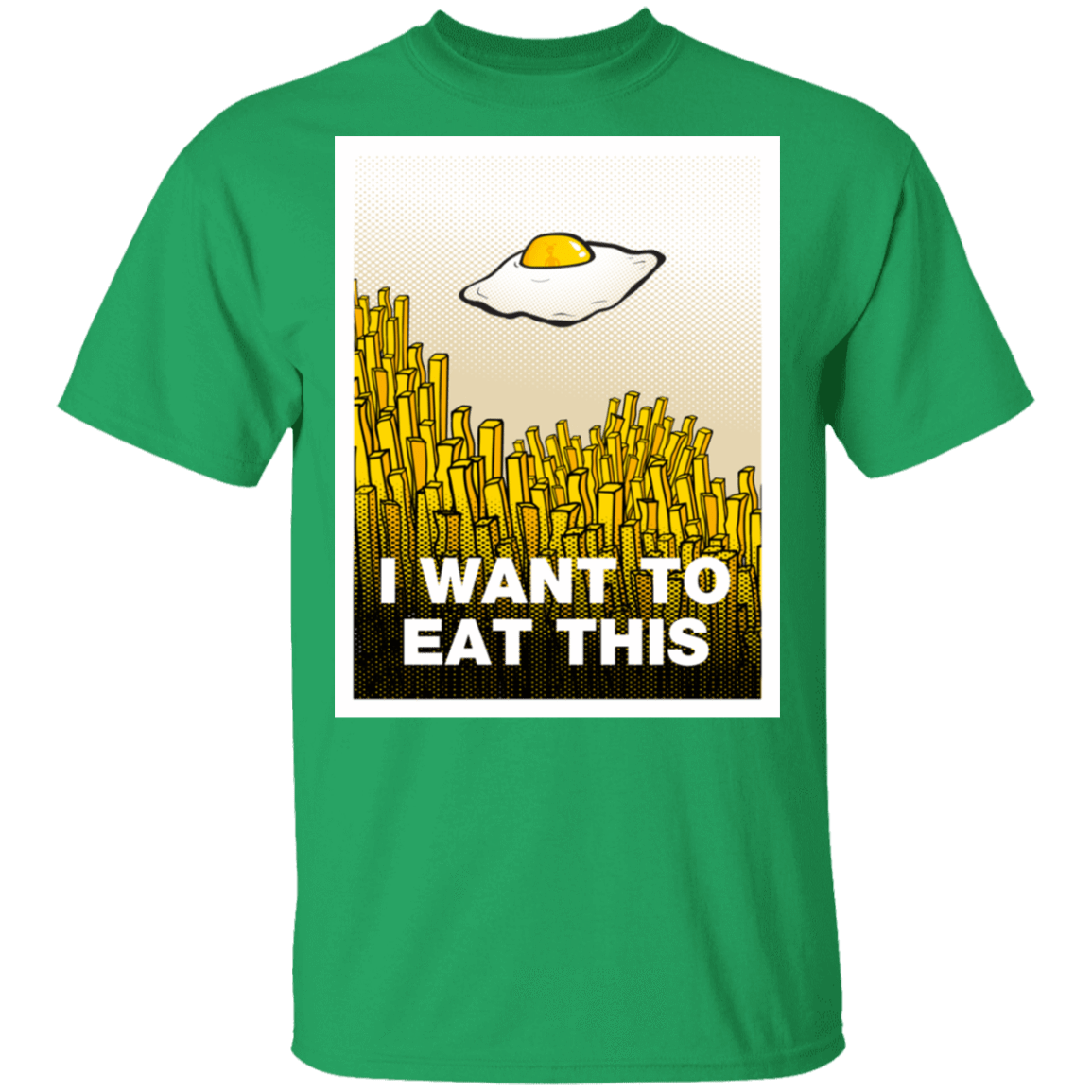 T-Shirts Irish Green / S Egg Files T-Shirt