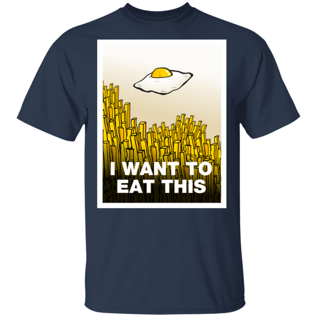 T-Shirts Navy / S Egg Files T-Shirt