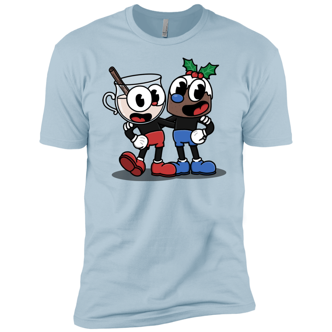 T-Shirts Light Blue / YXS Eggnoghead and Puddingman Boys Premium T-Shirt
