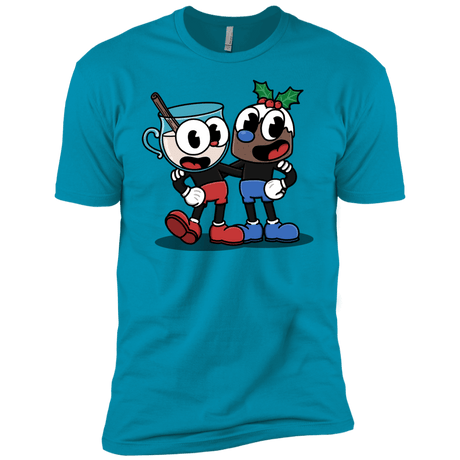 T-Shirts Turquoise / YXS Eggnoghead and Puddingman Boys Premium T-Shirt