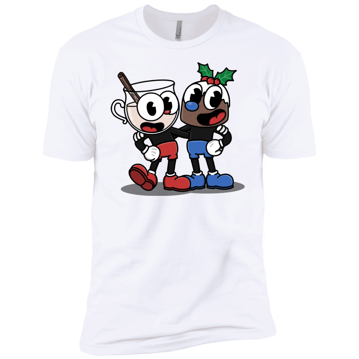 T-Shirts White / YXS Eggnoghead and Puddingman Boys Premium T-Shirt