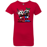 T-Shirts Red / YXS Eggnoghead and Puddingman Girls Premium T-Shirt