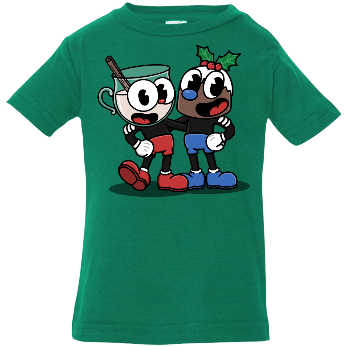 T-Shirts Kelly / 6 Months Eggnoghead and Puddingman Infant Premium T-Shirt