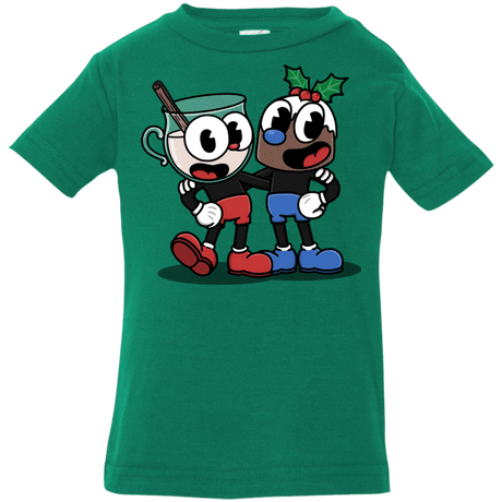 T-Shirts Kelly / 6 Months Eggnoghead and Puddingman Infant Premium T-Shirt