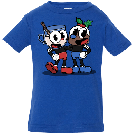 T-Shirts Royal / 6 Months Eggnoghead and Puddingman Infant Premium T-Shirt