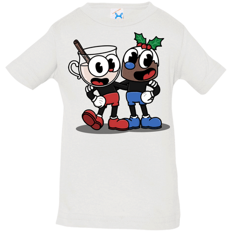 T-Shirts White / 6 Months Eggnoghead and Puddingman Infant Premium T-Shirt