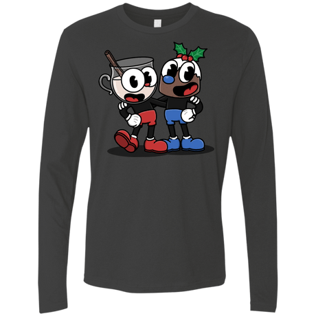 T-Shirts Heavy Metal / S Eggnoghead and Puddingman Men's Premium Long Sleeve