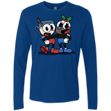 T-Shirts Royal / S Eggnoghead and Puddingman Men's Premium Long Sleeve
