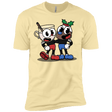 T-Shirts Banana Cream / X-Small Eggnoghead and Puddingman Men's Premium T-Shirt