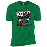 T-Shirts Kelly Green / X-Small Eggnoghead and Puddingman Men's Premium T-Shirt