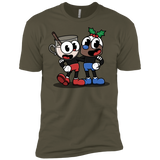 T-Shirts Military Green / X-Small Eggnoghead and Puddingman Men's Premium T-Shirt