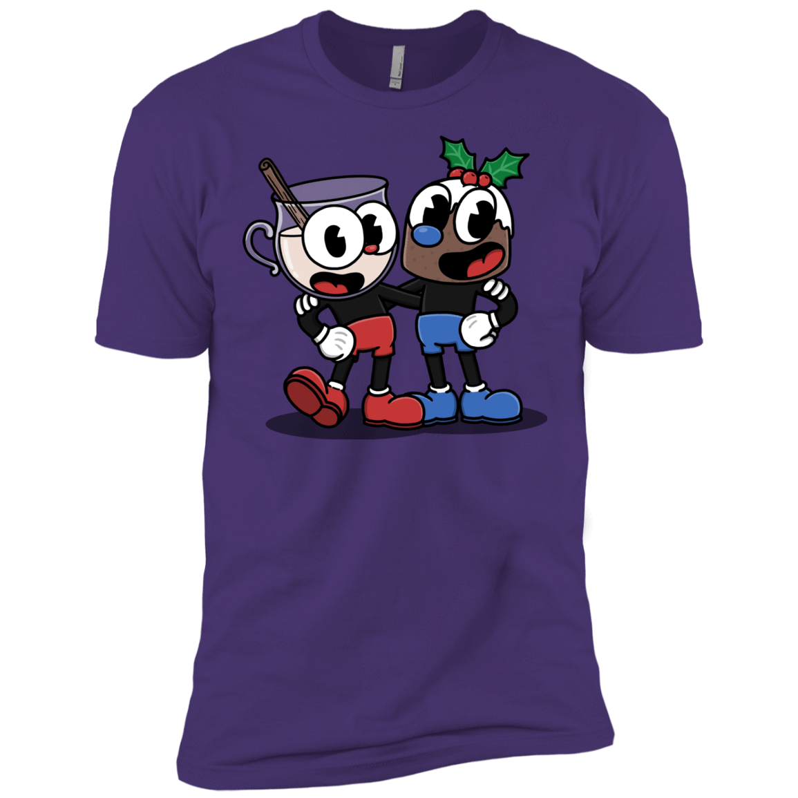T-Shirts Purple Rush/ / X-Small Eggnoghead and Puddingman Men's Premium T-Shirt