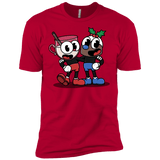 T-Shirts Red / X-Small Eggnoghead and Puddingman Men's Premium T-Shirt