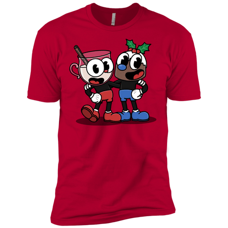 T-Shirts Red / X-Small Eggnoghead and Puddingman Men's Premium T-Shirt