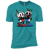 T-Shirts Tahiti Blue / X-Small Eggnoghead and Puddingman Men's Premium T-Shirt