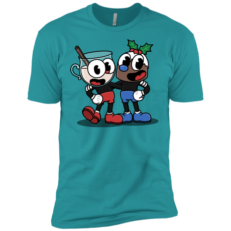 T-Shirts Tahiti Blue / X-Small Eggnoghead and Puddingman Men's Premium T-Shirt