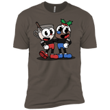 T-Shirts Warm Grey / X-Small Eggnoghead and Puddingman Men's Premium T-Shirt