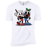 T-Shirts White / X-Small Eggnoghead and Puddingman Men's Premium T-Shirt