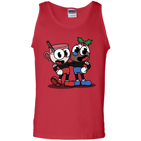 T-Shirts Red / S Eggnoghead and Puddingman Men's Tank Top