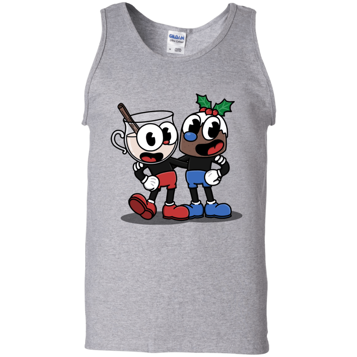 T-Shirts Sport Grey / S Eggnoghead and Puddingman Men's Tank Top