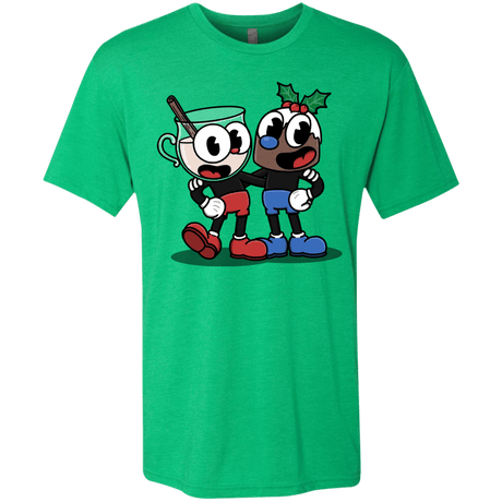 T-Shirts Envy / S Eggnoghead and Puddingman Men's Triblend T-Shirt