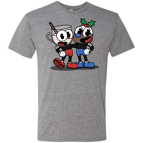 T-Shirts Premium Heather / S Eggnoghead and Puddingman Men's Triblend T-Shirt