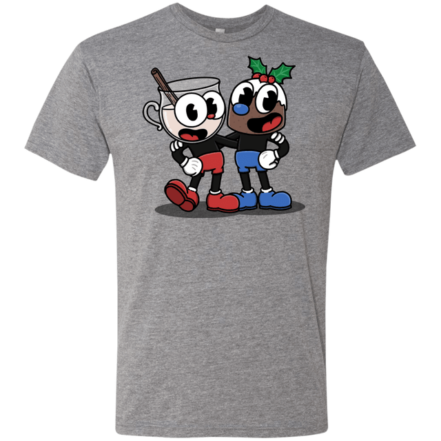 T-Shirts Premium Heather / S Eggnoghead and Puddingman Men's Triblend T-Shirt
