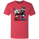T-Shirts Vintage Red / S Eggnoghead and Puddingman Men's Triblend T-Shirt