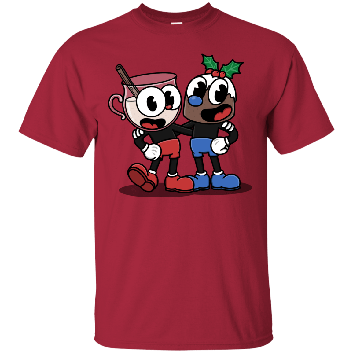 T-Shirts Cardinal / S Eggnoghead and Puddingman T-Shirt