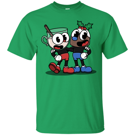 T-Shirts Irish Green / S Eggnoghead and Puddingman T-Shirt