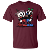 T-Shirts Maroon / S Eggnoghead and Puddingman T-Shirt