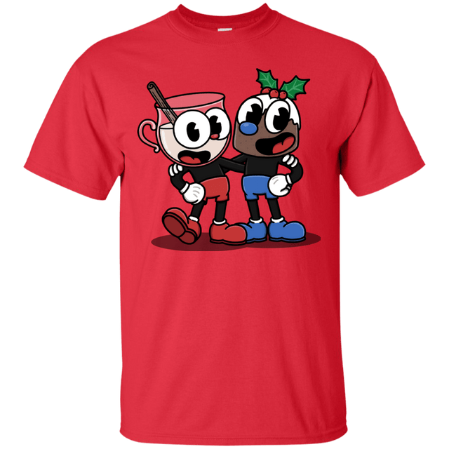 T-Shirts Red / S Eggnoghead and Puddingman T-Shirt