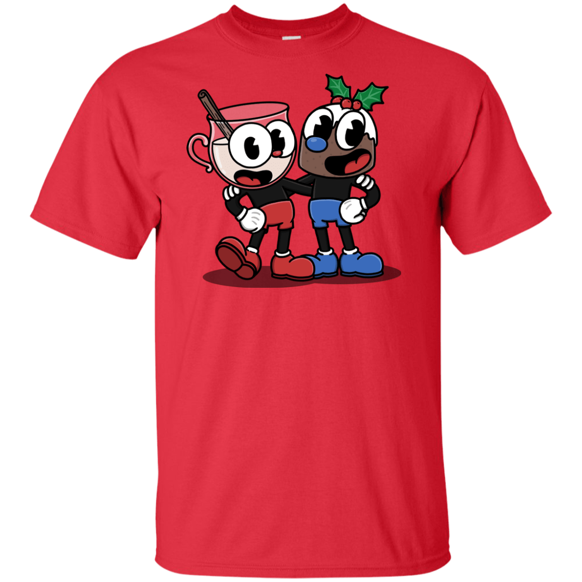 T-Shirts Red / XLT Eggnoghead and Puddingman Tall T-Shirt
