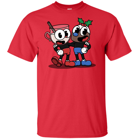 T-Shirts Red / XLT Eggnoghead and Puddingman Tall T-Shirt
