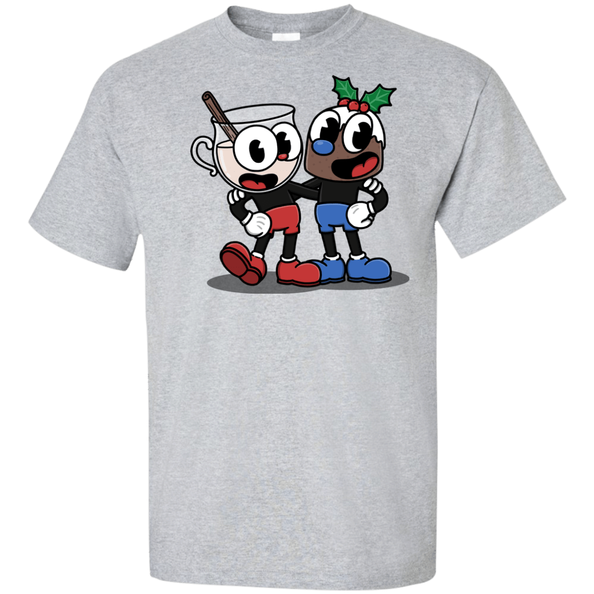 T-Shirts Sport Grey / XLT Eggnoghead and Puddingman Tall T-Shirt