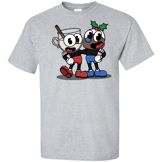 T-Shirts Sport Grey / XLT Eggnoghead and Puddingman Tall T-Shirt