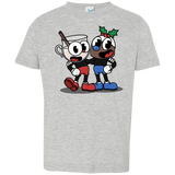 T-Shirts Heather Grey / 2T Eggnoghead and Puddingman Toddler Premium T-Shirt