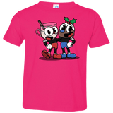 T-Shirts Hot Pink / 2T Eggnoghead and Puddingman Toddler Premium T-Shirt