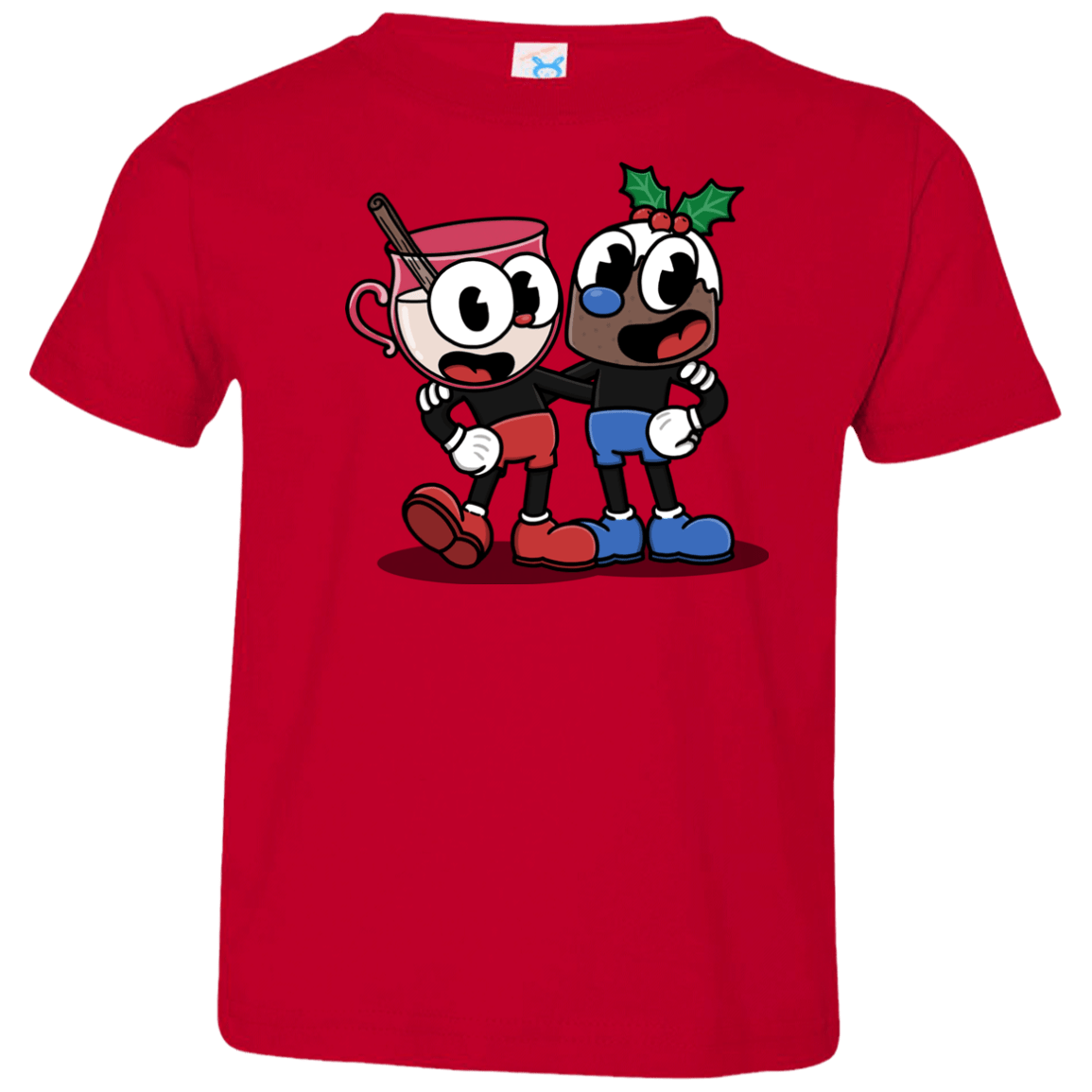 T-Shirts Red / 2T Eggnoghead and Puddingman Toddler Premium T-Shirt