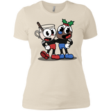 T-Shirts Ivory/ / X-Small Eggnoghead and Puddingman Women's Premium T-Shirt