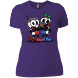 T-Shirts Purple Rush/ / X-Small Eggnoghead and Puddingman Women's Premium T-Shirt