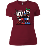 T-Shirts Scarlet / X-Small Eggnoghead and Puddingman Women's Premium T-Shirt