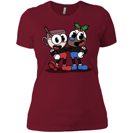 T-Shirts Scarlet / X-Small Eggnoghead and Puddingman Women's Premium T-Shirt