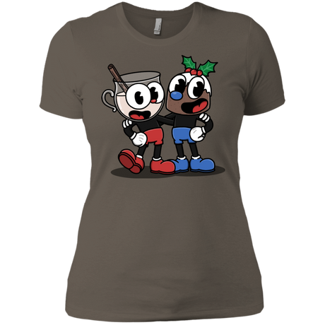 T-Shirts Warm Grey / X-Small Eggnoghead and Puddingman Women's Premium T-Shirt