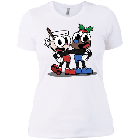 T-Shirts White / X-Small Eggnoghead and Puddingman Women's Premium T-Shirt