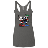 T-Shirts Premium Heather / X-Small Eggnoghead and Puddingman Women's Triblend Racerback Tank